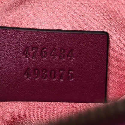 Gucci Velvet Matelasse GG Marmont Belt Bag Fuchsia 85 34 Violet Cyclamen 9 of 12