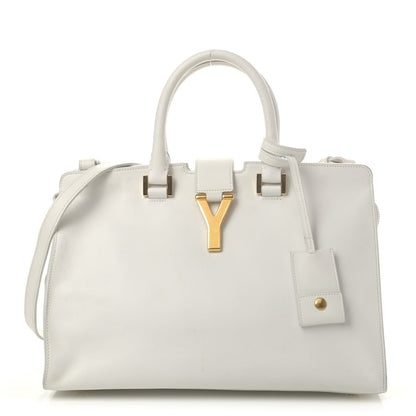 Saint Laurent Calfskin Small Classic Y Cabas White 1 of 4