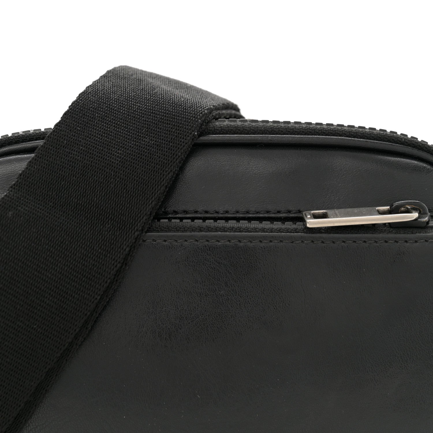 Givenchy Calfskin MC3 Crossbody Bag Black White 8 of 11