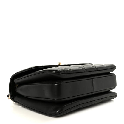 Chanel Lambskin Quilted Small Trendy CC Dual Handle Flap Bag Black 4 of 11