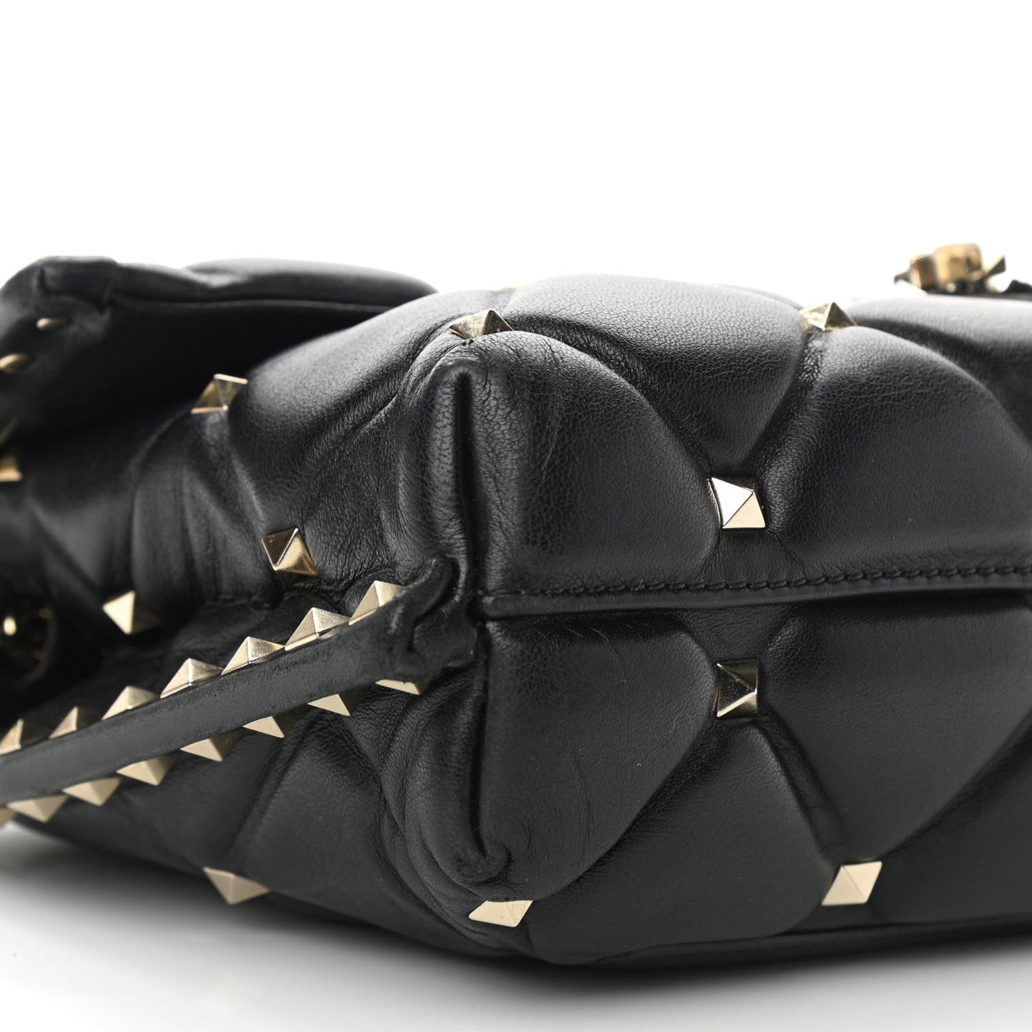 Nappa Candystud Crossbody Black