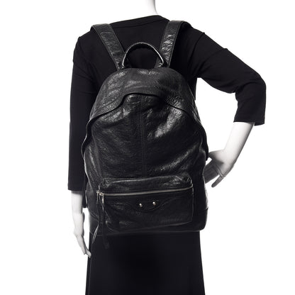 Balenciaga Agneau Classic Hardware Backpack Black 2 of 10
