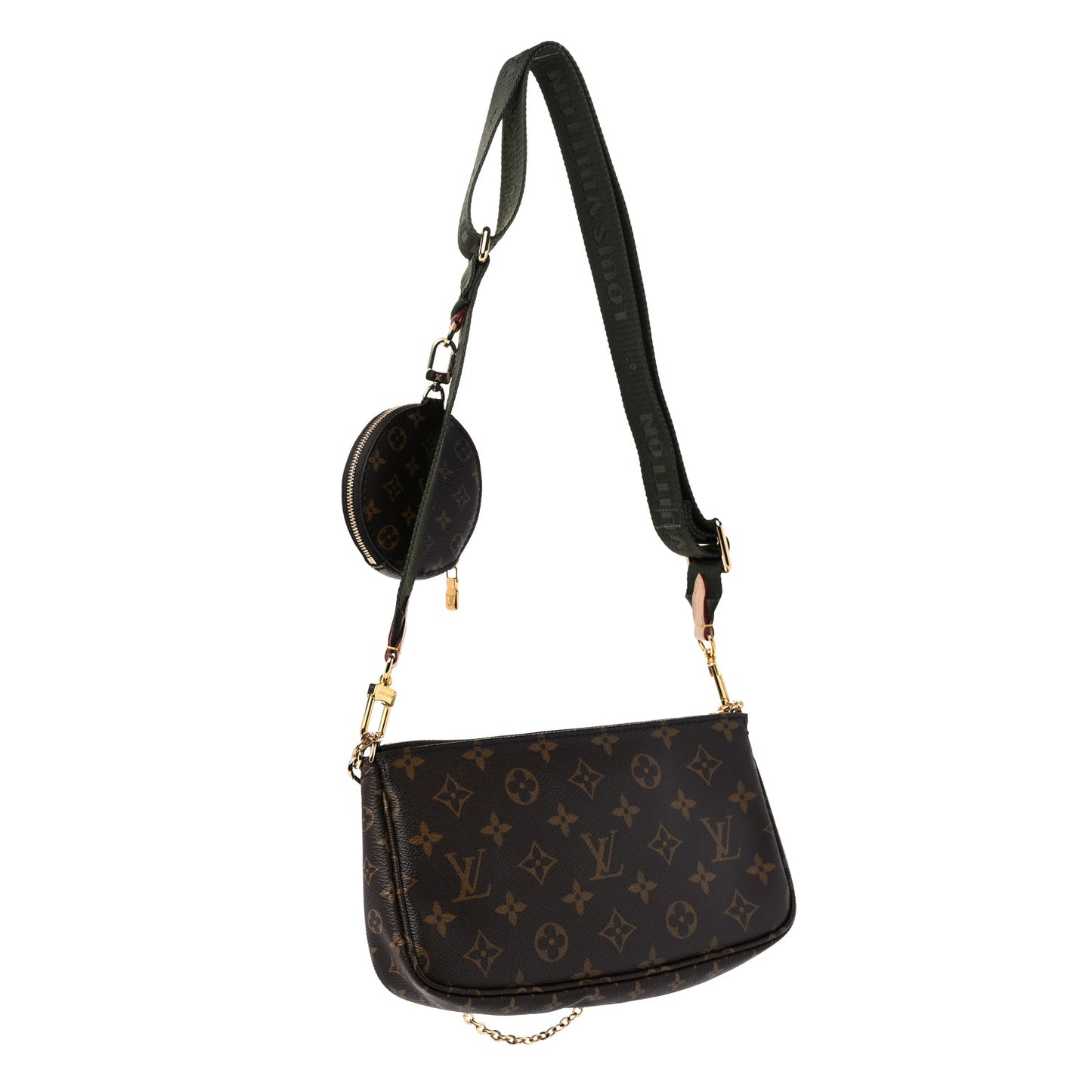 Monogram Multi Pochette Accessories Kaki