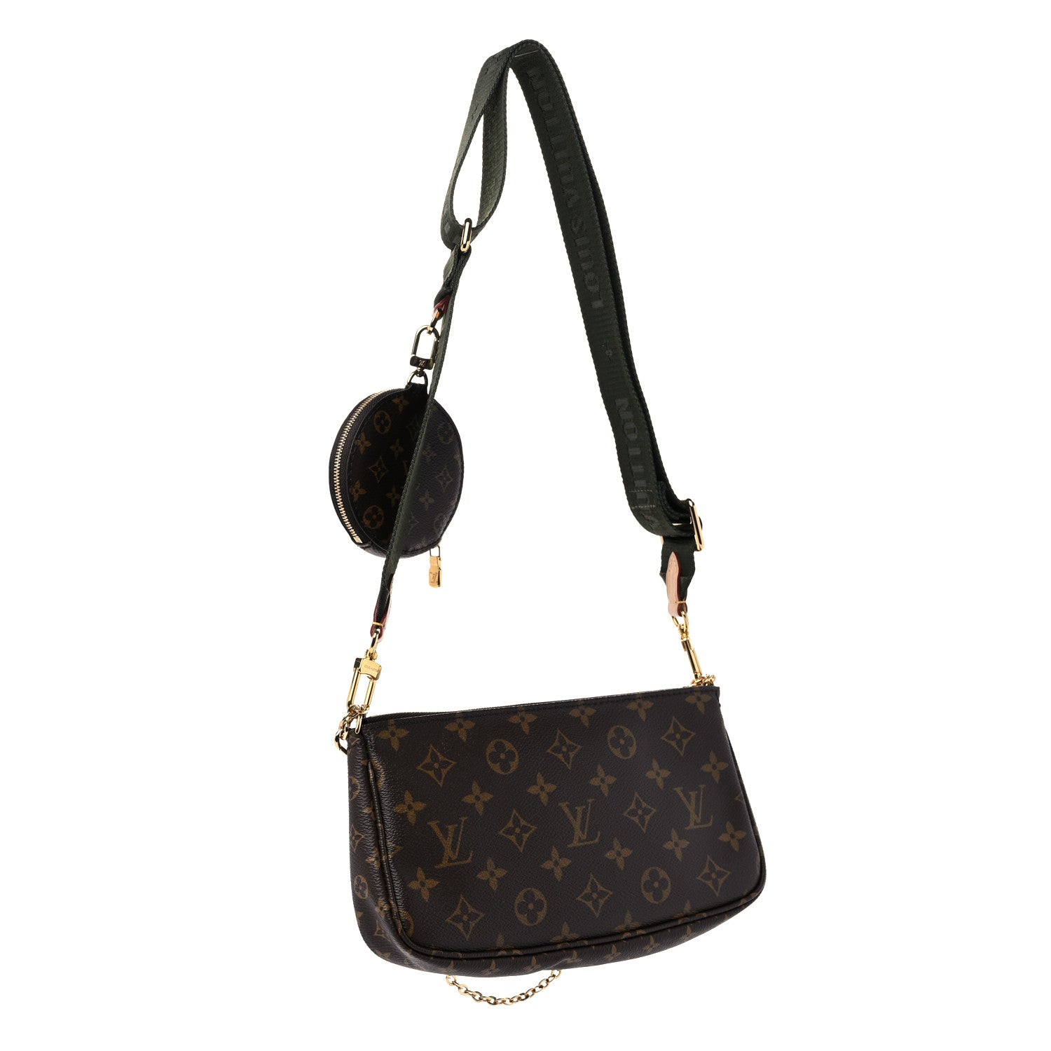 Louis Vuitton Monogram Multi Pochette Accessories Kaki 3 of 13
