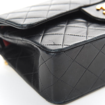 Chanel Lambskin Quilted Small Double Flap Black 9 of 21