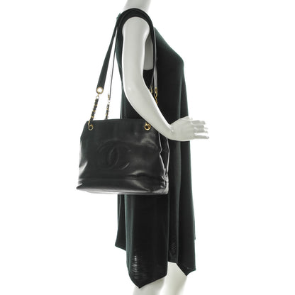 Chanel Caviar CC Shoulder Bag Black 2 of 7