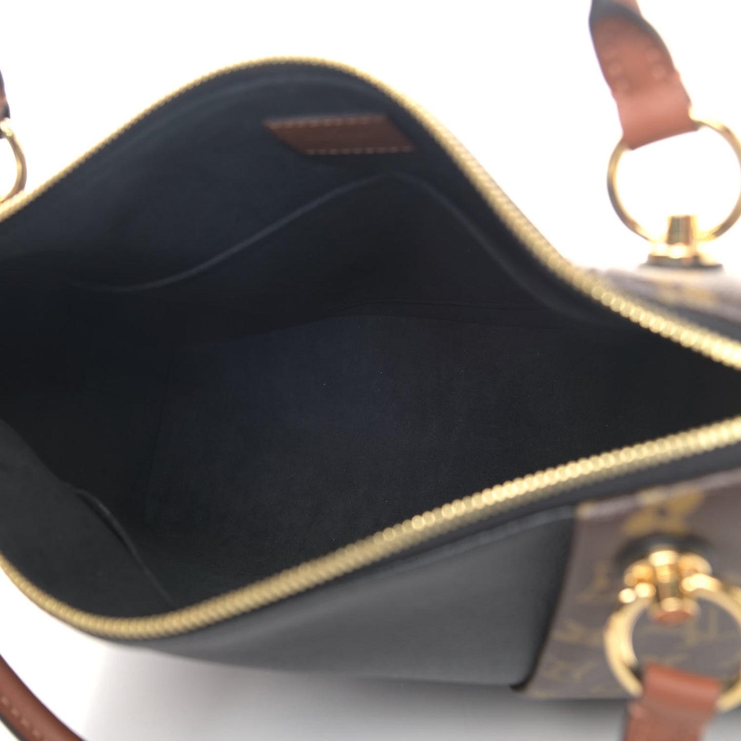 Monogram V Tote MM Black