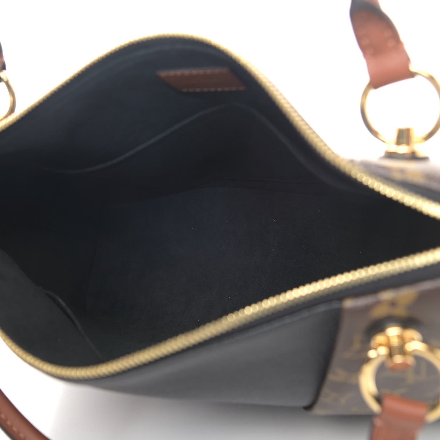 Louis Vuitton Monogram V Tote MM Black 4 of 10