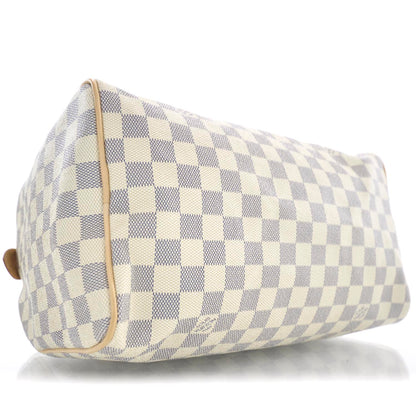 Louis Vuitton Damier Azur Speedy 30 6 of 9
