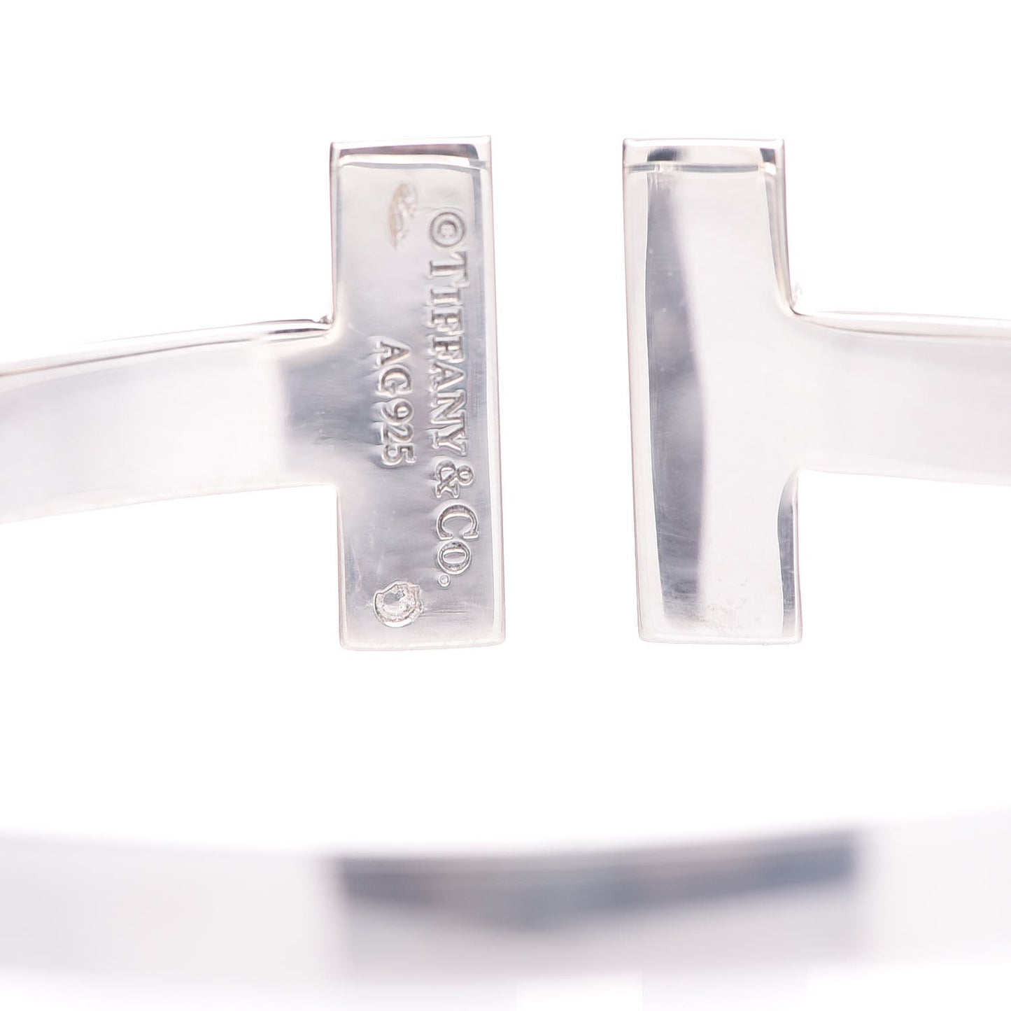 Sterling Silver T Square Bracelet