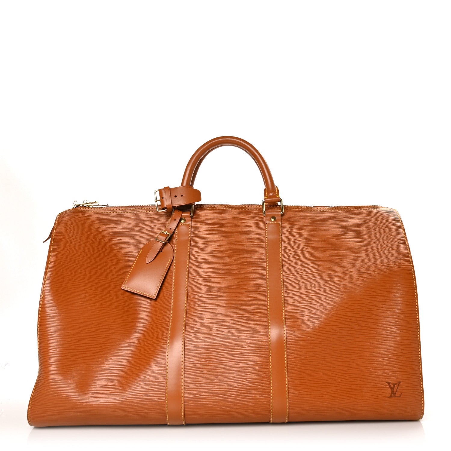 Louis Vuitton Epi Keepall 50 Cipango 1 of 7