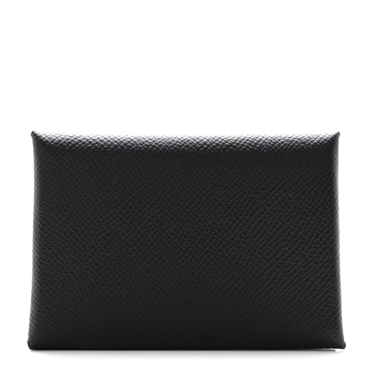 Hermes Epsom Calvi Duo Card Case Black 1 of 8
