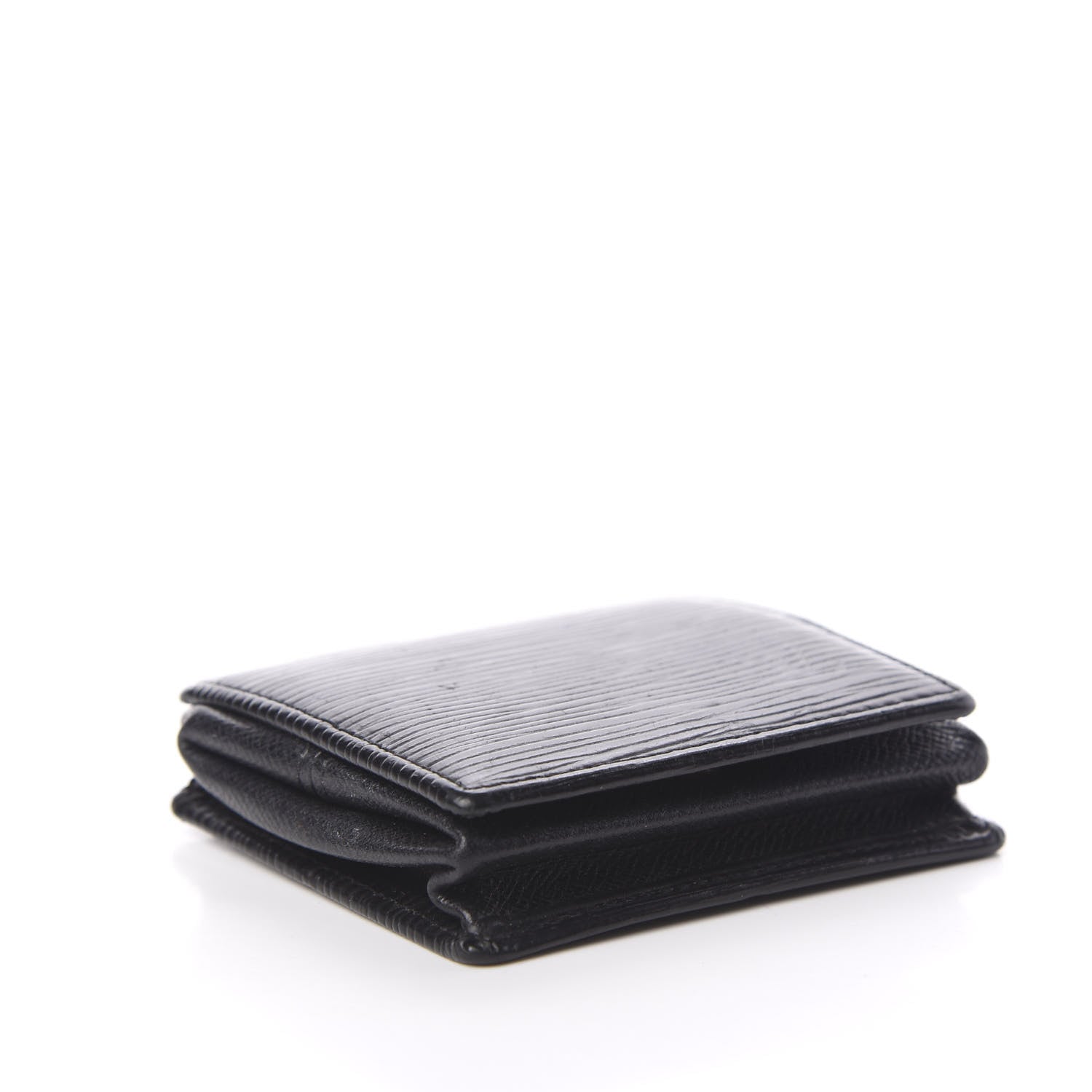 Louis Vuitton Epi Porte-Monnaie Boite Coin Purse Black 2 of 7