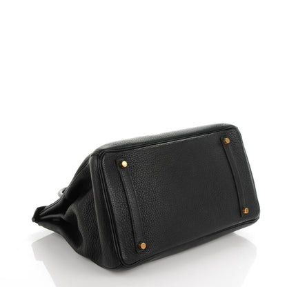 Hermes Taurillon Clemence Birkin 35 Black 5 of 24