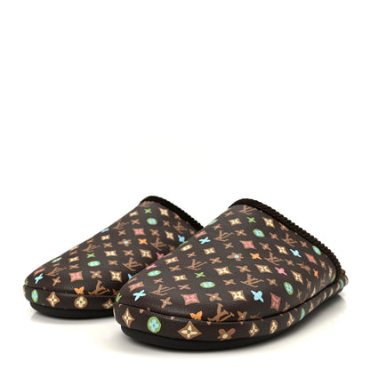 Louis Vuitton X TYLER THE CREATOR Monogram Craggy LV Palace Mens Slippers  9 Mocha 4 of 10