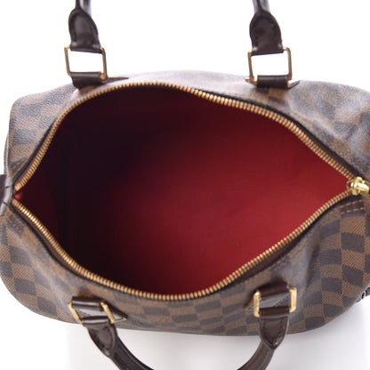 Louis Vuitton Damier Ebene Speedy 30 5 of 17