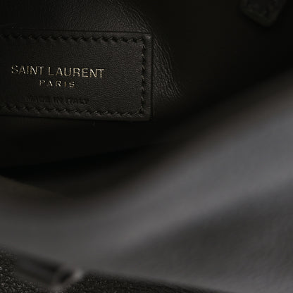 Saint Laurent Smooth Calfskin Small Le 5 A 7 Soft Hobo Light Musk 6 of 10