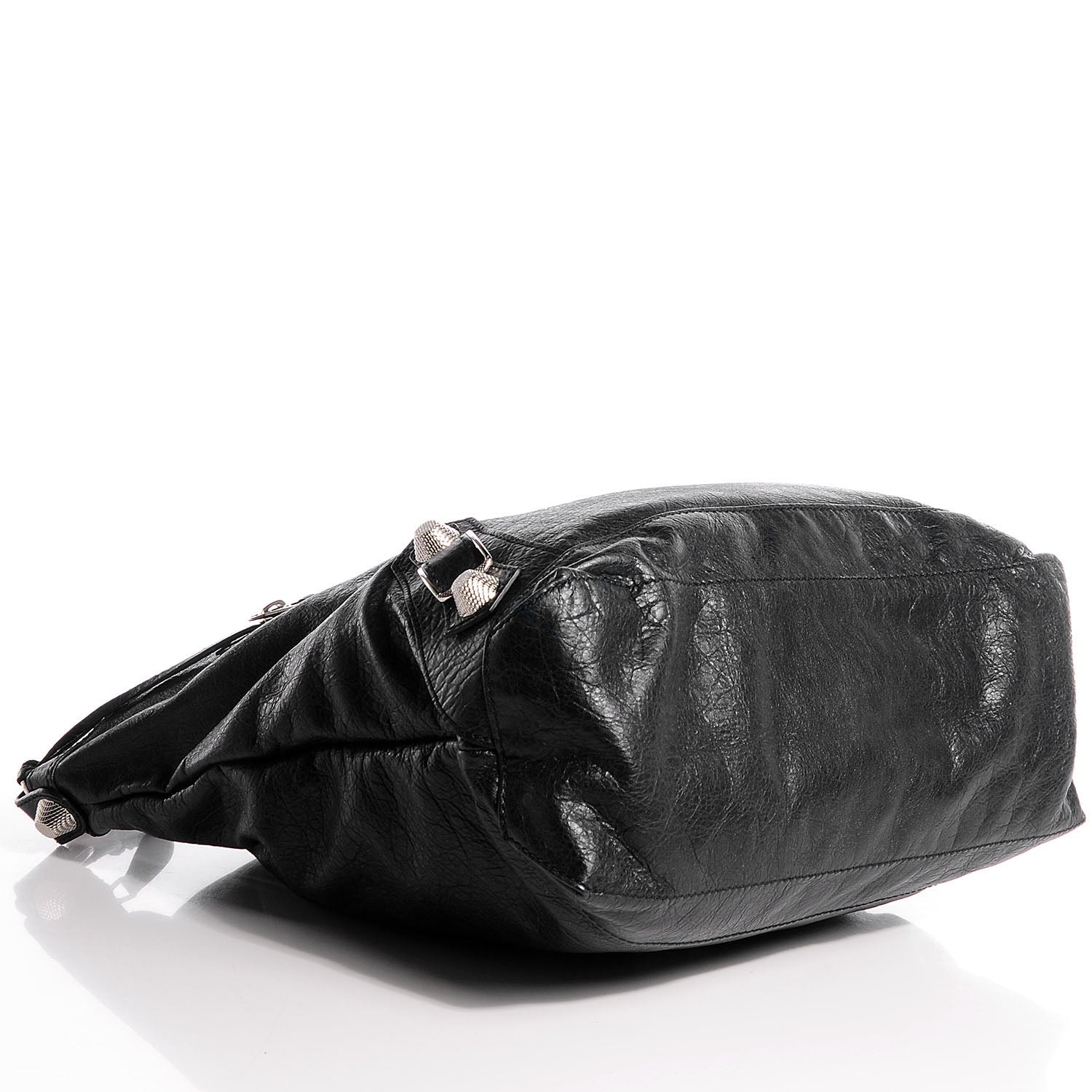 Balenciaga Agneau Giant 21 Silver Hardware Day Hobo Black 6 of 12