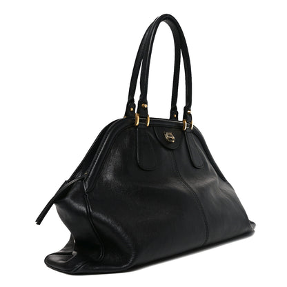 Gucci Calfskin Large Re(Belle) Top Handle Bag Black 3 of 11