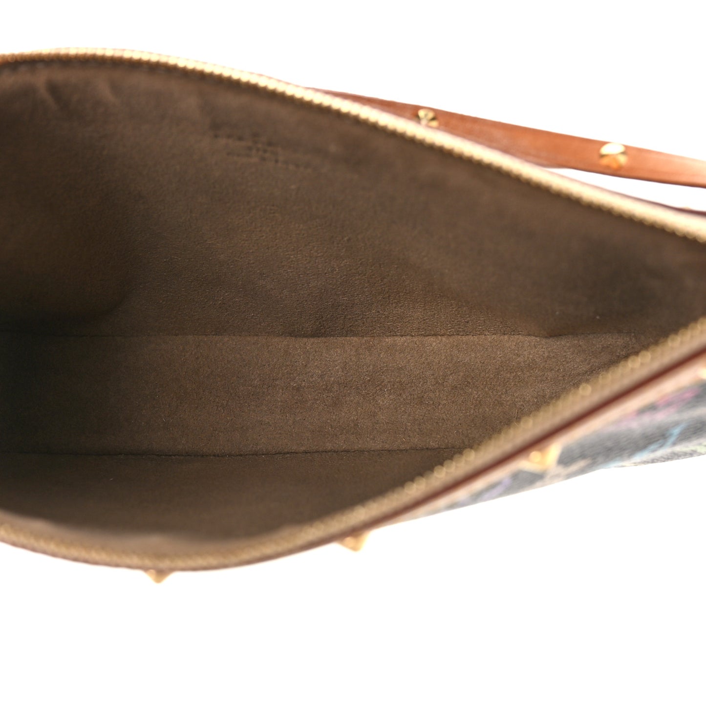 Monogram Multicolor Pochette Accessories Black