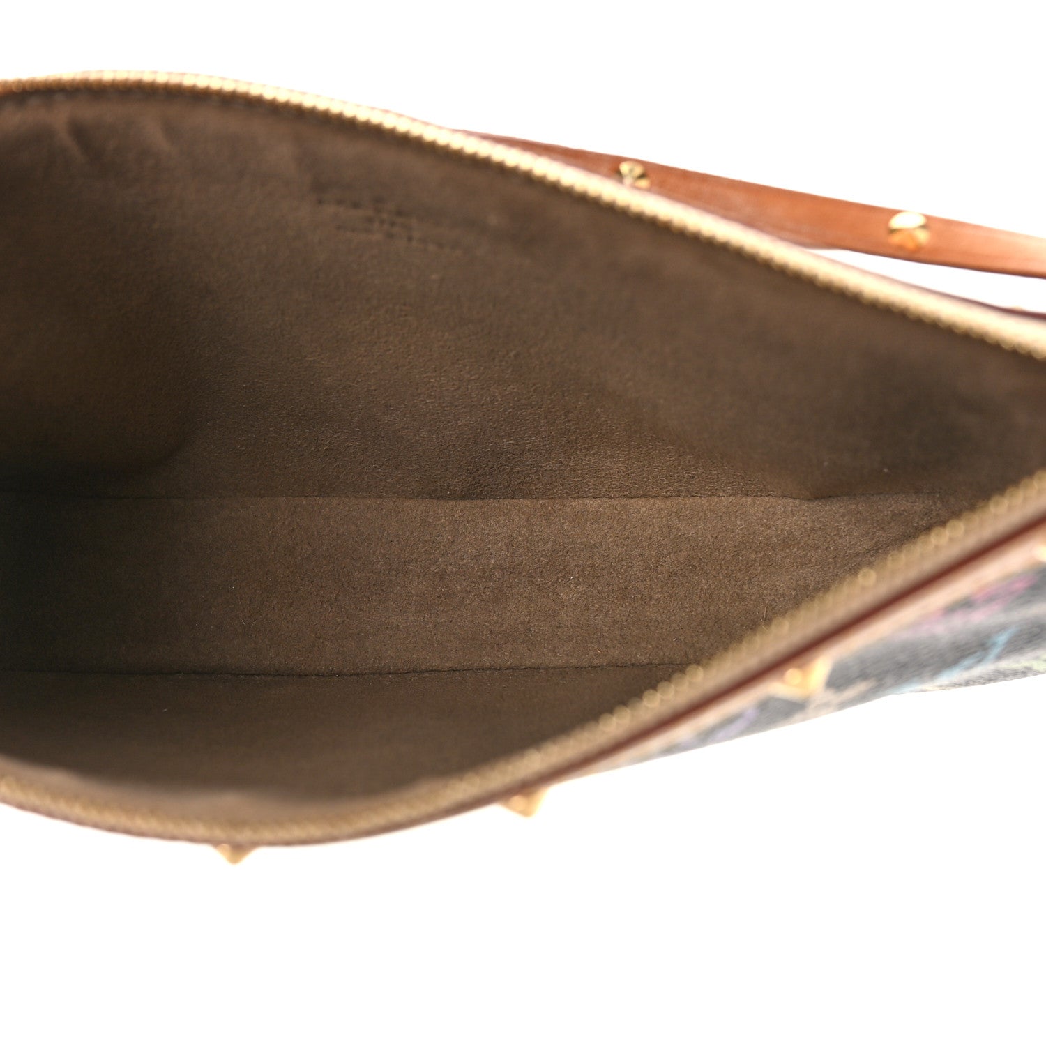 Louis Vuitton Monogram Multicolor Pochette Accessories Black 5 of 9