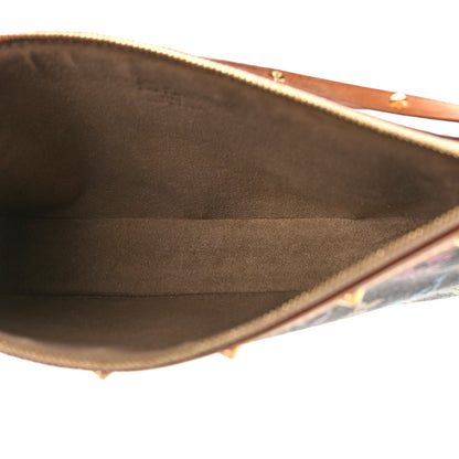 Louis Vuitton Monogram Multicolor Pochette Accessories Black 5 of 9