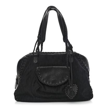 Christian Dior Monogram Ethnic Shoulder Bag Black 1 of 10