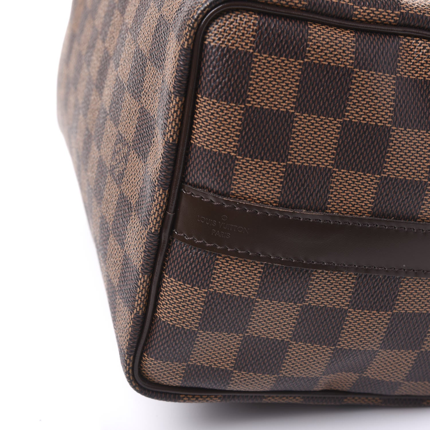 Louis Vuitton Damier Ebene Speedy Bandouliere 25 9 of 11
