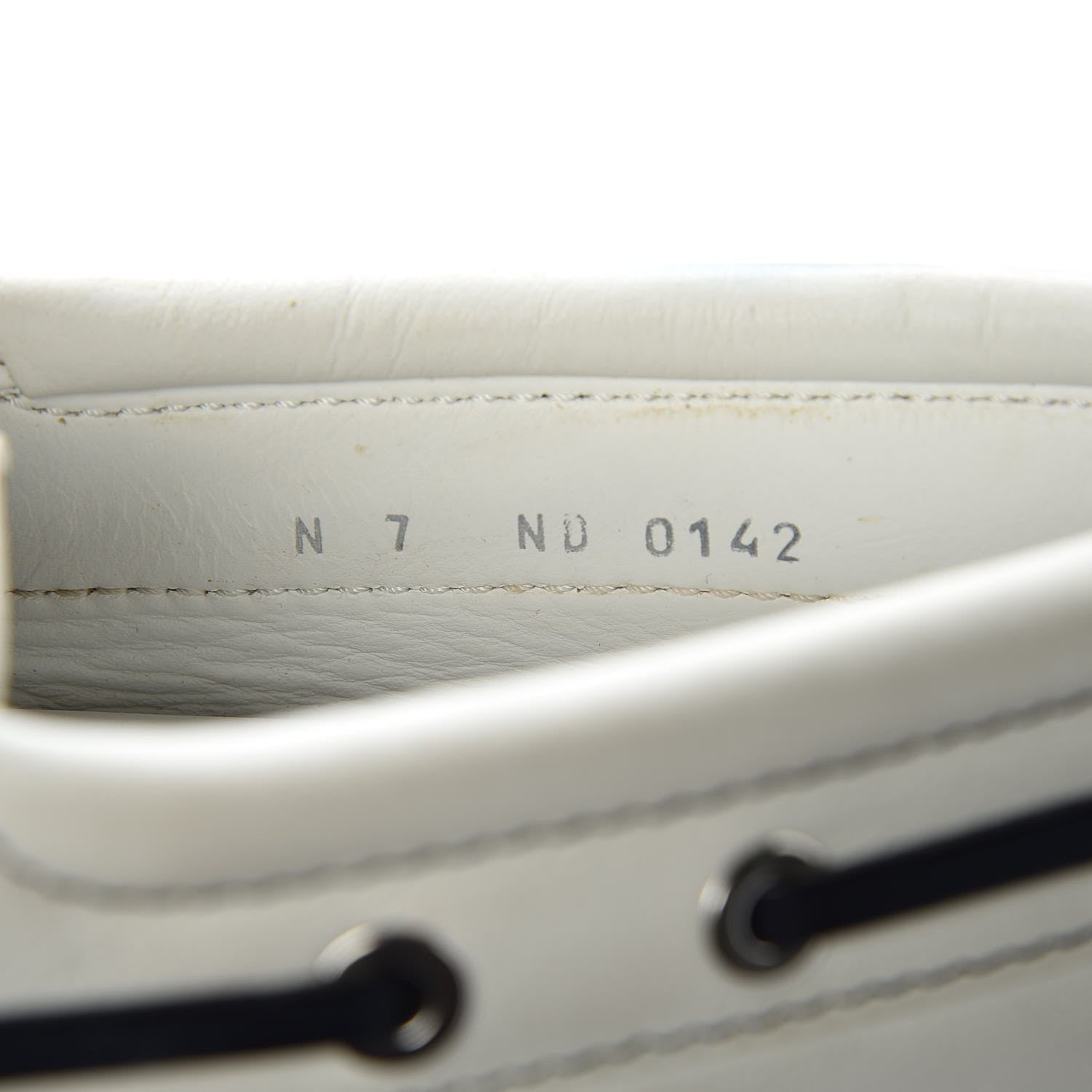 Louis Vuitton Calfskin Rubber Mens Americas Cup Marine Boat Shoe 7 White 10 of 23