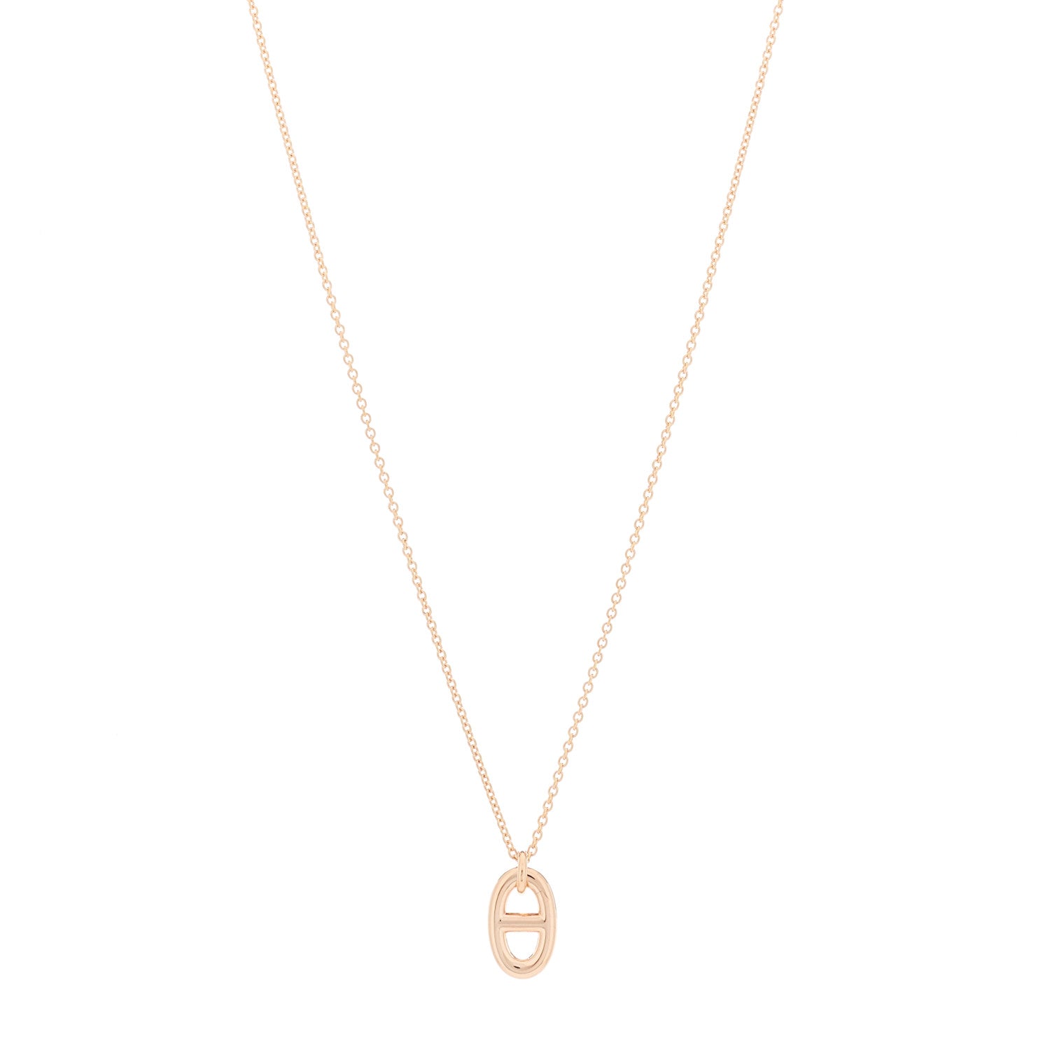 Hermes 18K Rose Gold PM Farandole Pendant Necklace 1 of 5