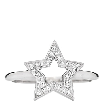 Tiffany Platinum Diamond Star Ring 52 6 1 of 6