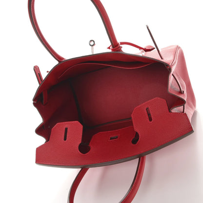 Hermes Epsom Birkin 30 Rouge Casaque 7 of 37