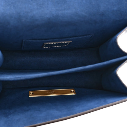 Louis Vuitton Denim Monogram Jacquard Dauphine Mini Bleu 5 of 10