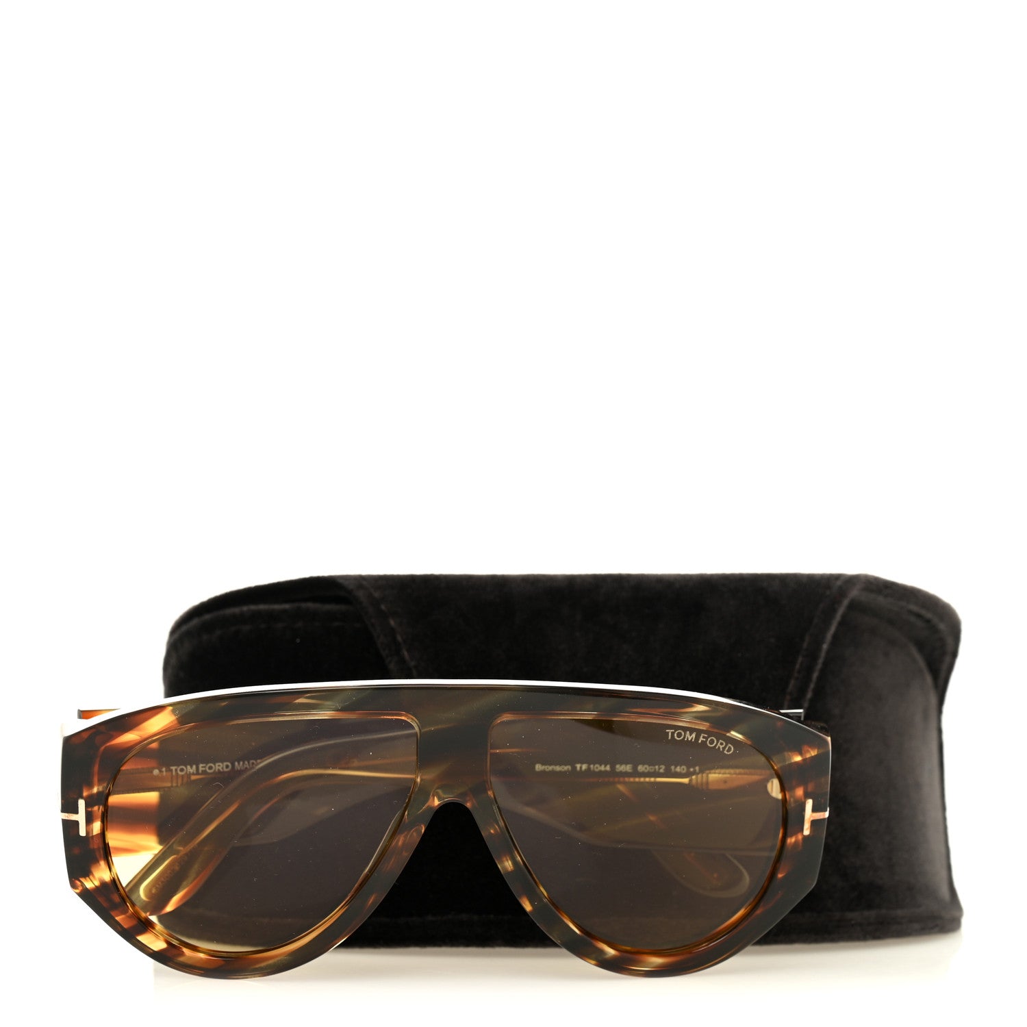Tom Ford Acetate Bronson Sunglasses TF1044 Dark Havana Bordeaux 8 of 8