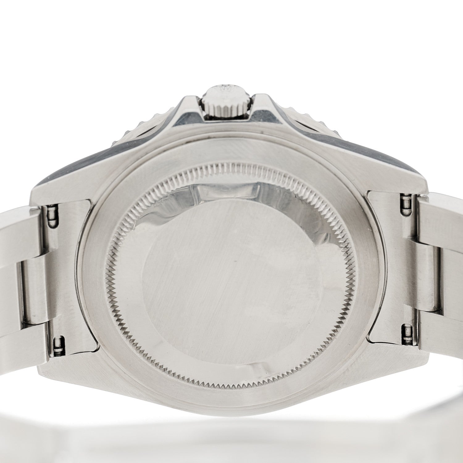 Rolex Stainless Steel 40mm Oyster Perpetual Date GMT Master II Watch Black 16710 4 of 4