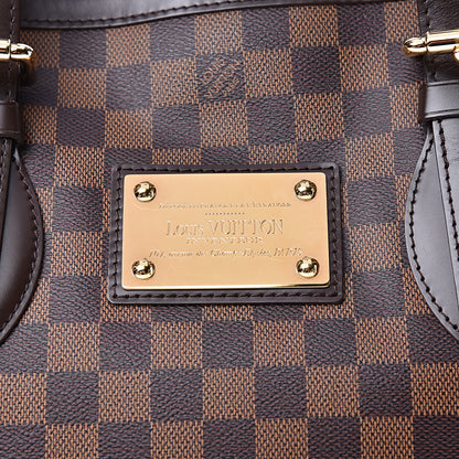 Louis Vuitton Damier Ebene Hampstead MM 7 of 9