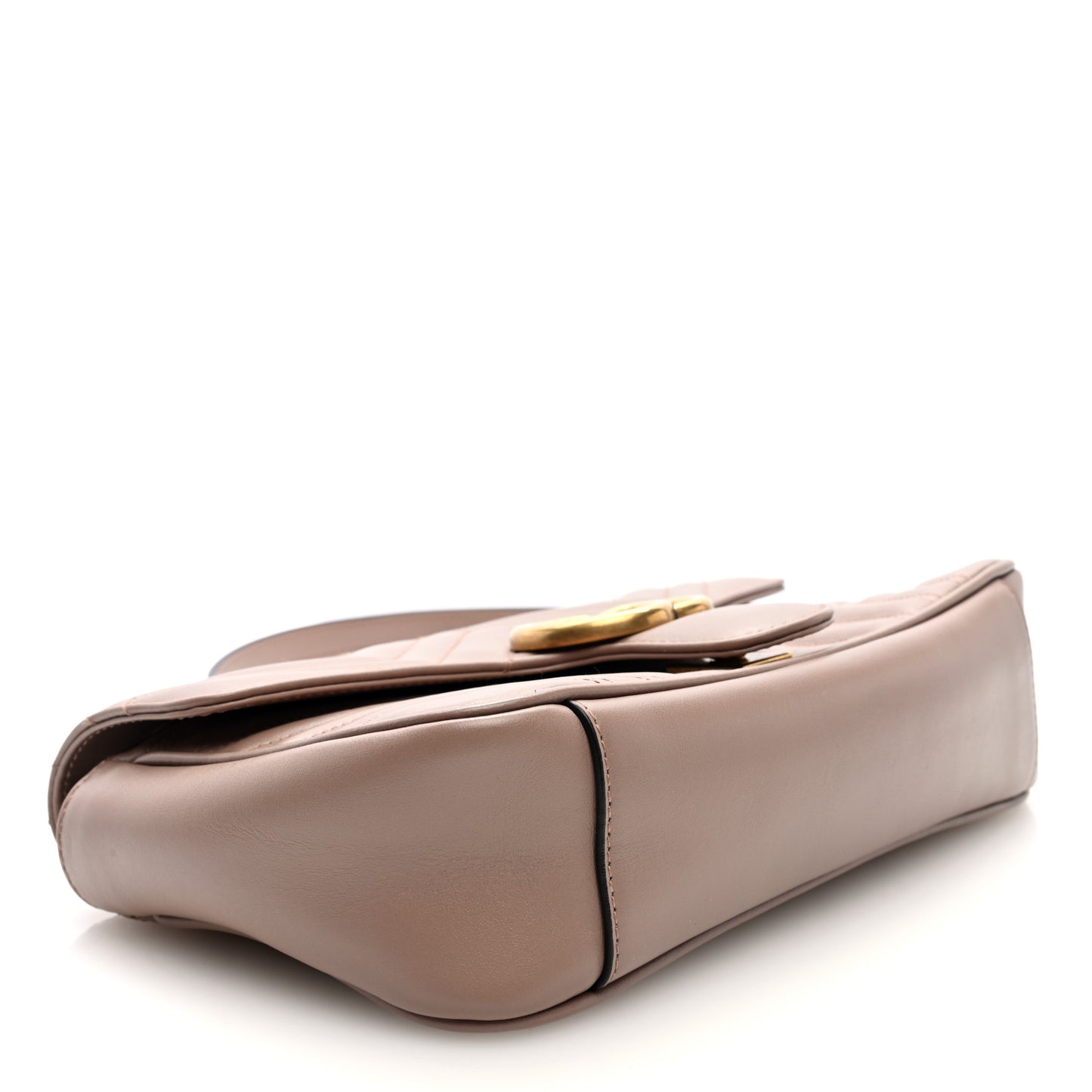 Calfskin Matelasse Small GG Marmont Shoulder Bag Porcelain Rose