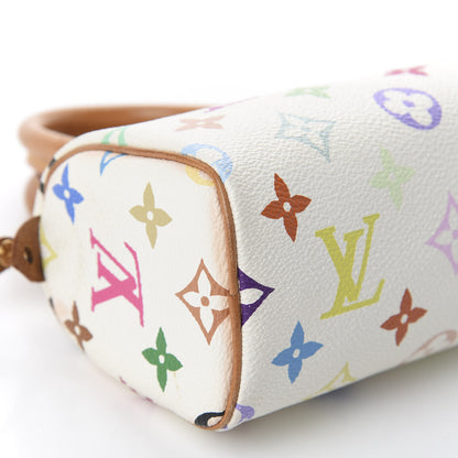 Louis Vuitton Monogram Multicolor Mini Sac HL Speedy White 5 of 11
