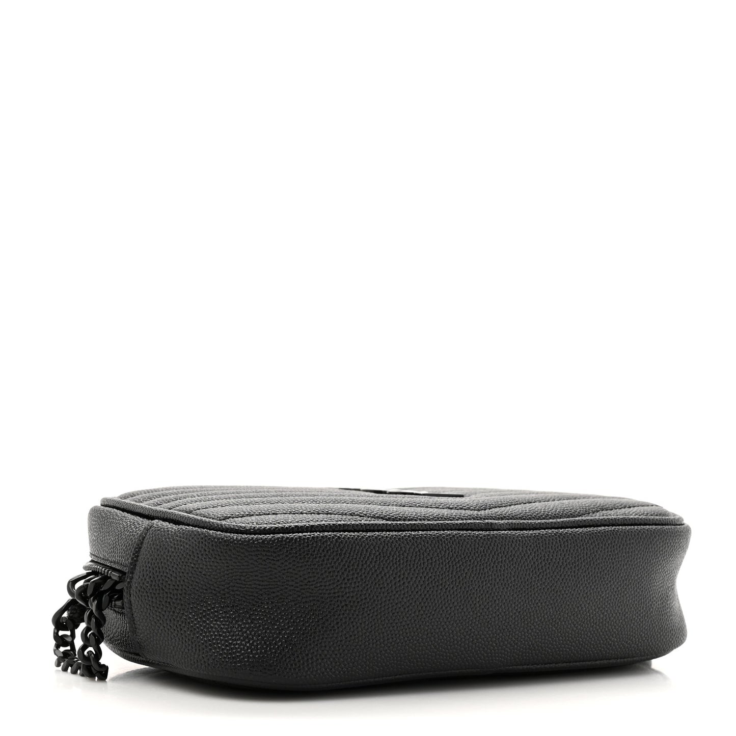 Grain De Poudre Matelasse Monochrome Monogram Mini Lou Camera Bag Black