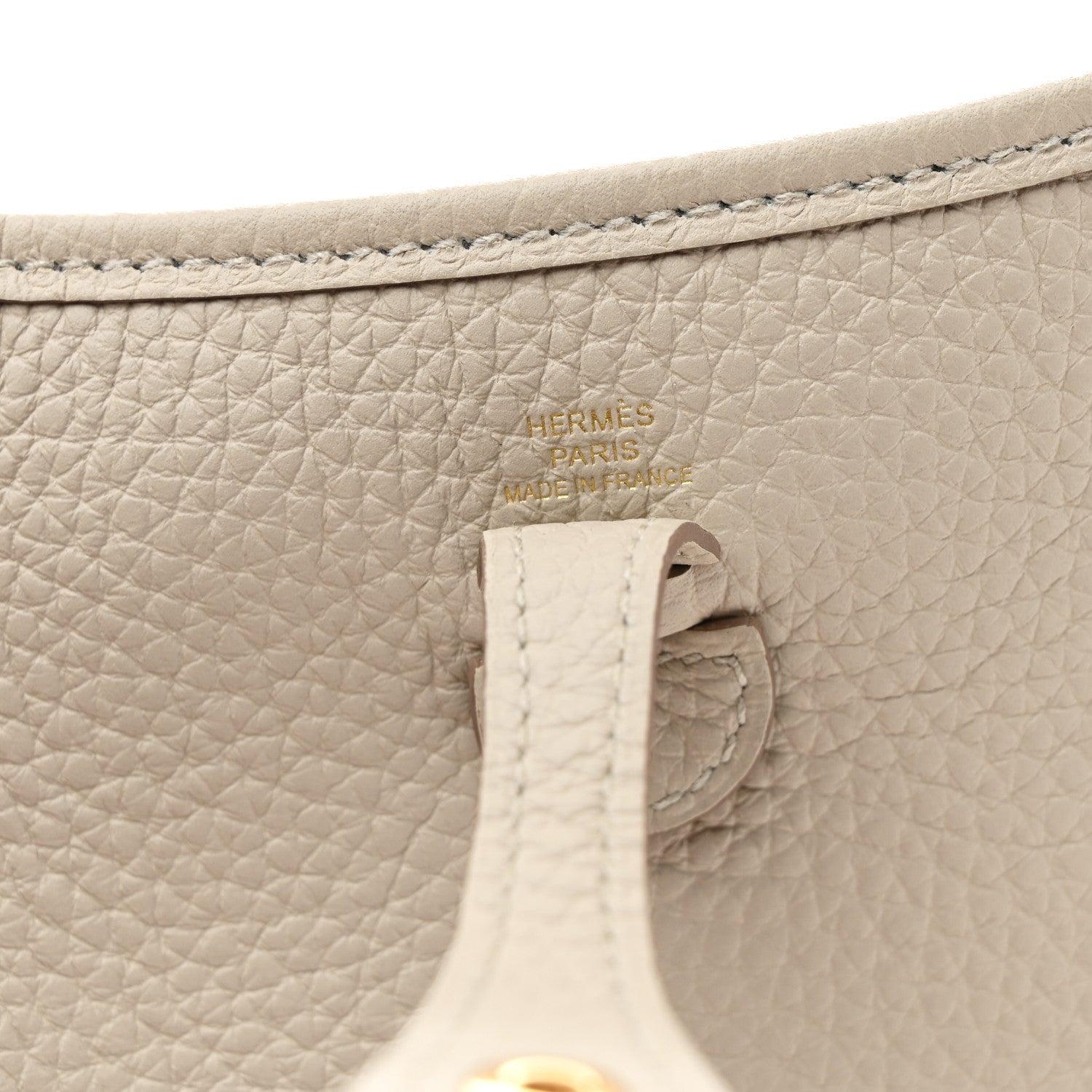 Hermes Taurillon Clemence Amazone Evelyne TPM Beton 6 of 11