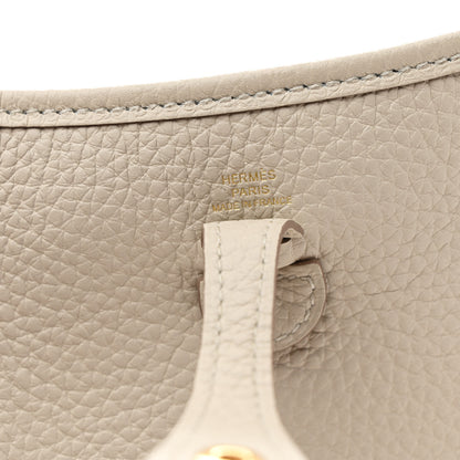 Hermes Taurillon Clemence Amazone Evelyne TPM Beton 6 of 11