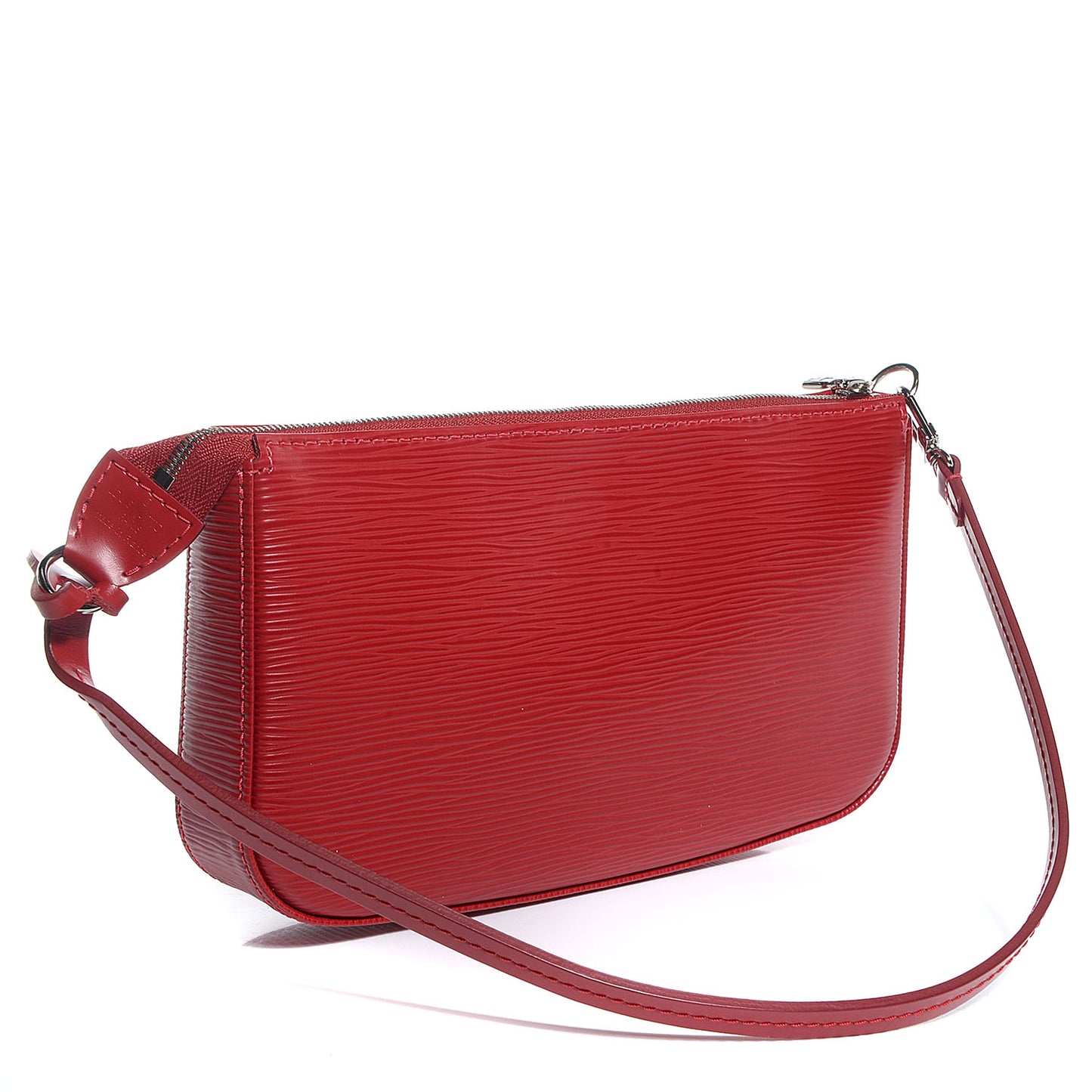 Epi Pochette Accessories NM Carmine