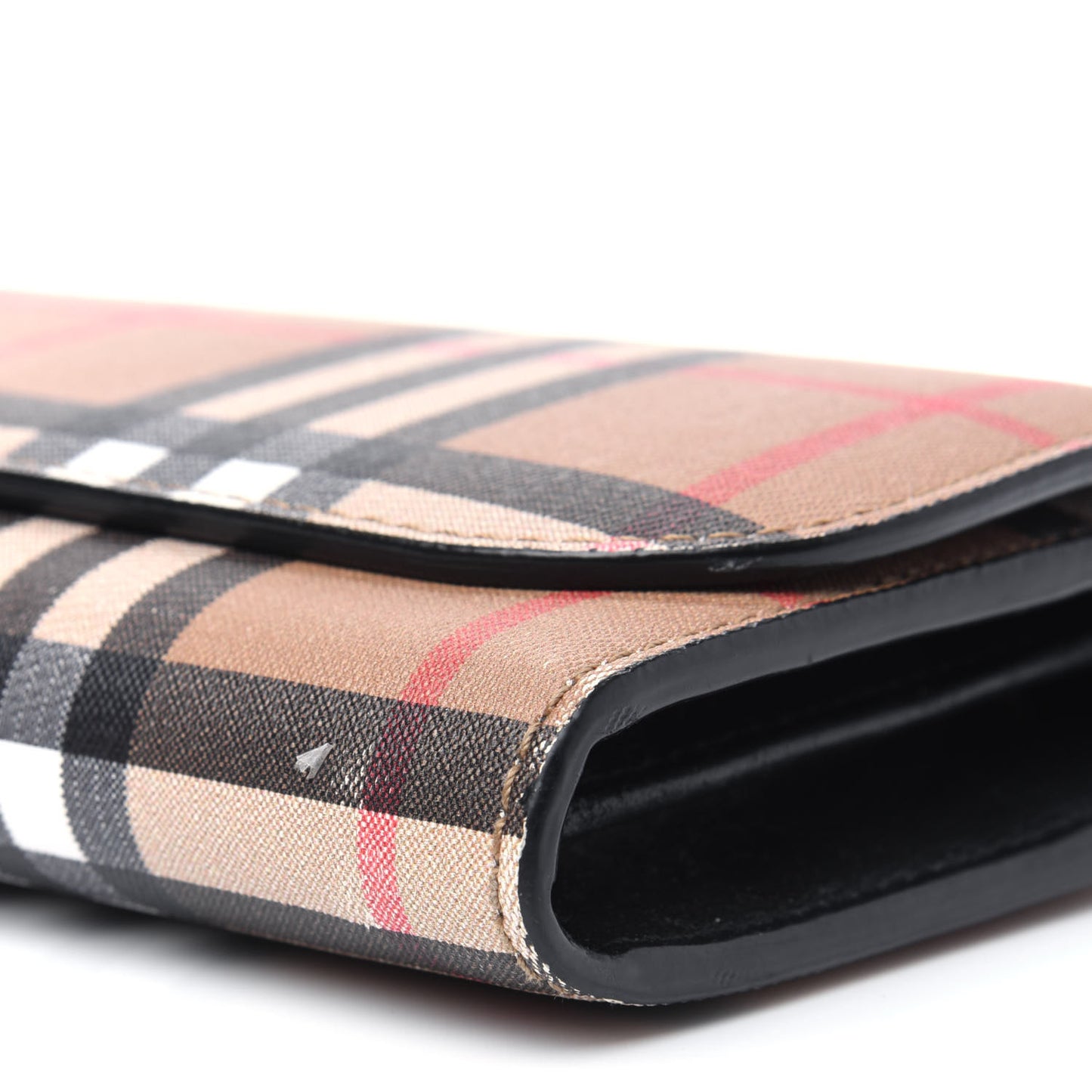 Vintage Check Halton Wallet Black