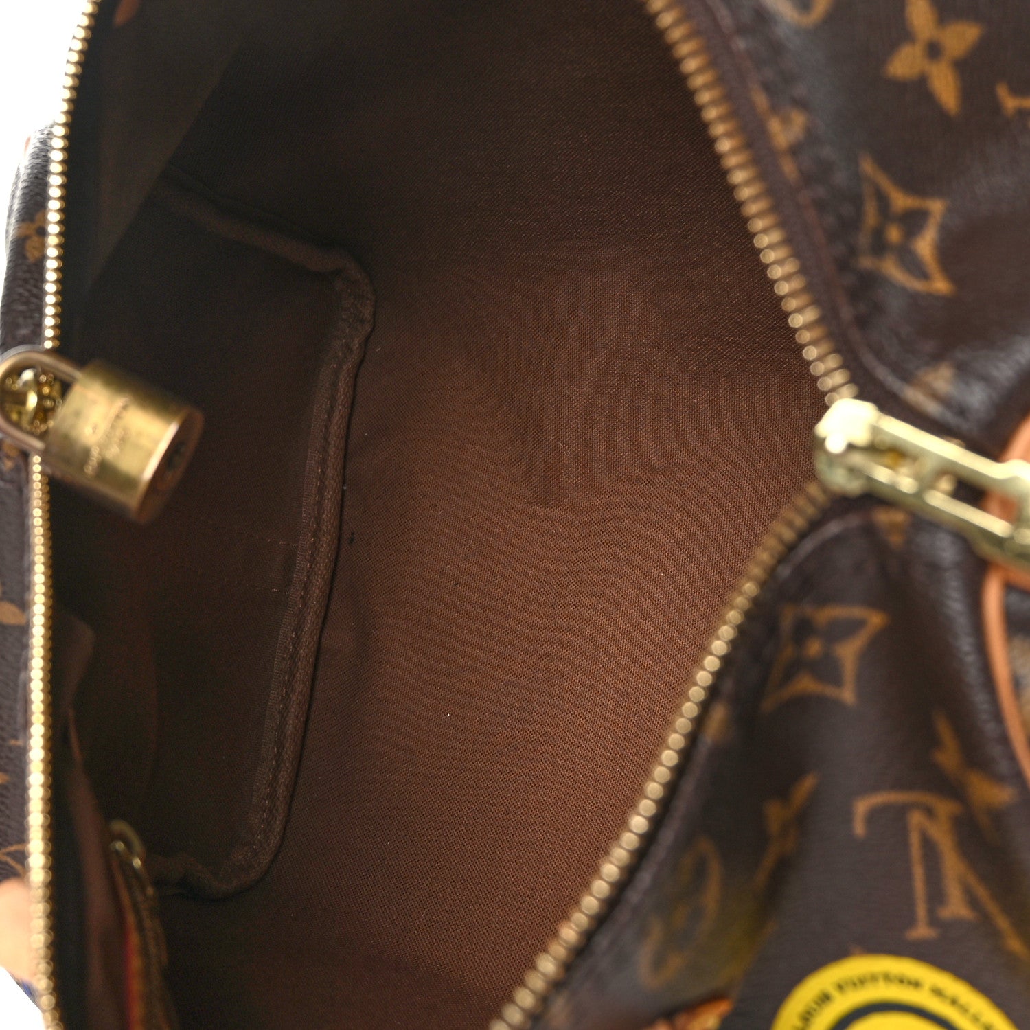 Louis Vuitton Monogram World Tour Speedy Bandouliere 30 5 of 11
