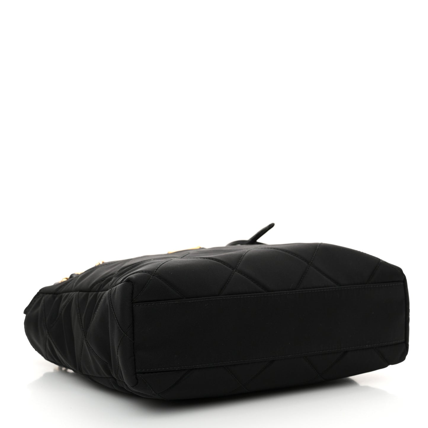 Re-Nylon Saffiano Stitched Re-Edition 1995 Shoulder Bag Black