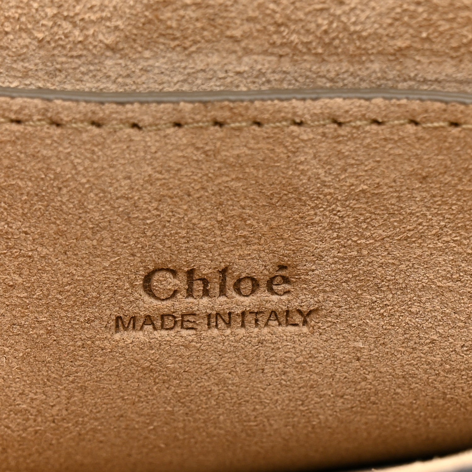 Chloe Suede Calfskin Small Faye Shoulder Bag Tobacco 6 of 11