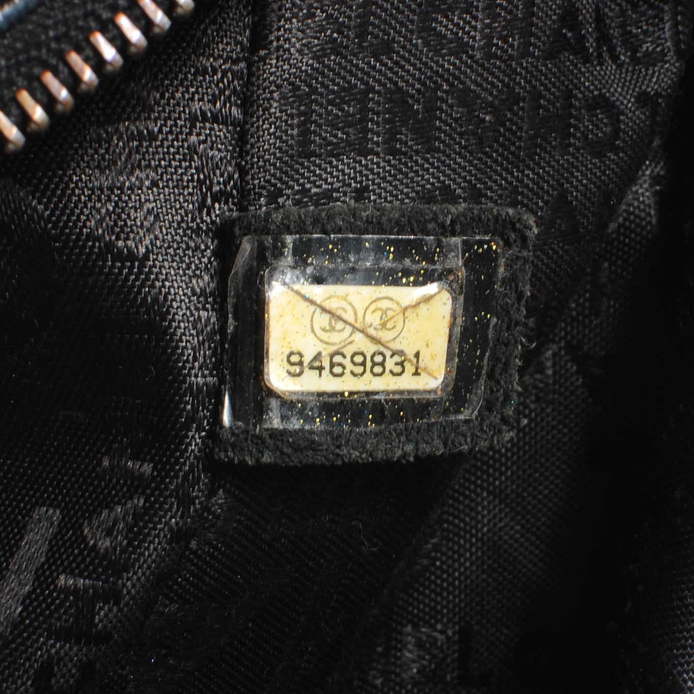 Lambskin Triple Chain Hobo Black