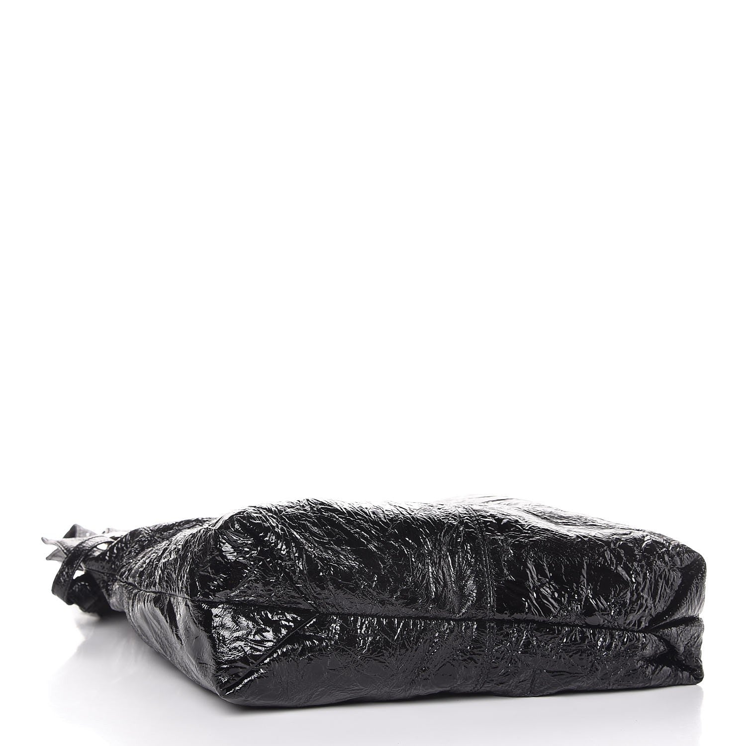 Givenchy Crinkled Patent Hobo Black 4 of 8