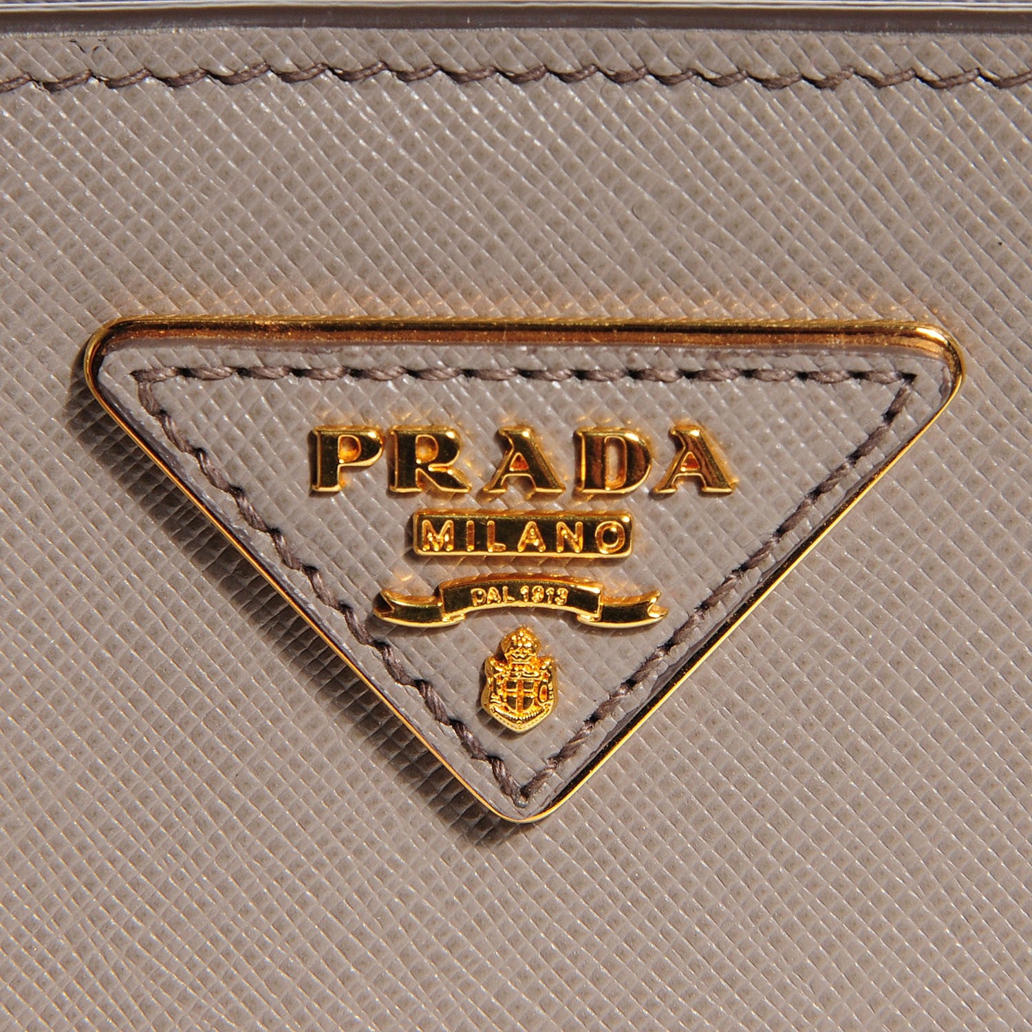 Prada Saffiano Lux Medium Tote Argilla 6 of 11