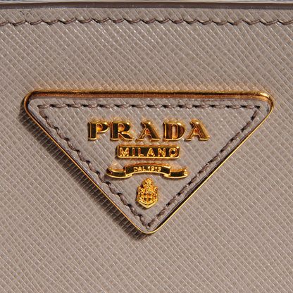 Prada Saffiano Lux Medium Tote Argilla 6 of 11